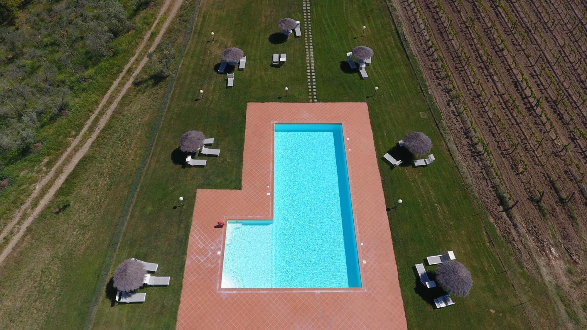 Agriturismo Poggio Corbello La Pesta Kültér fotó