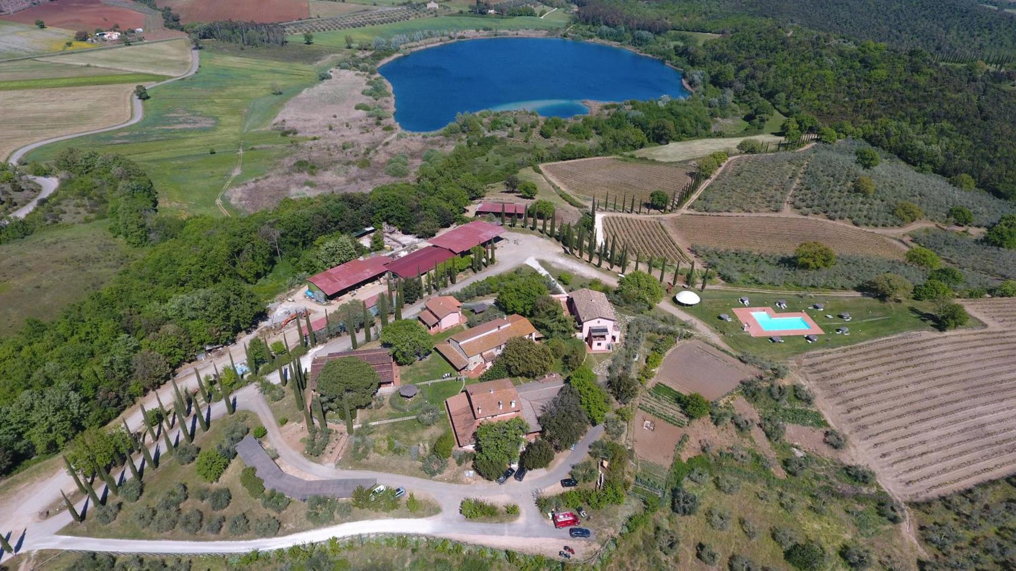 Agriturismo Poggio Corbello La Pesta Kültér fotó